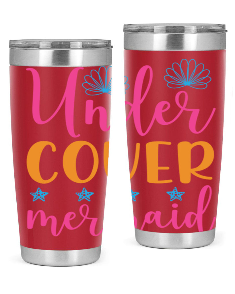 Under Cover Mermaid Design 653#- mermaid- Tumbler