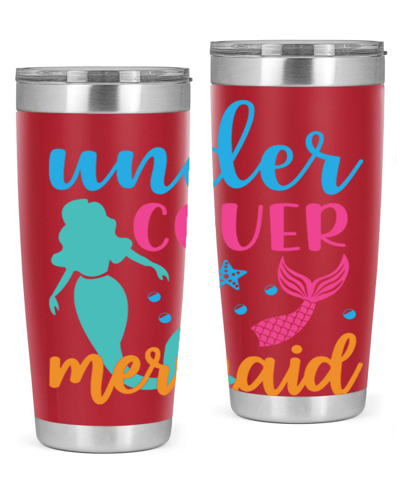 Under Cover Mermaid Design 654#- mermaid- Tumbler