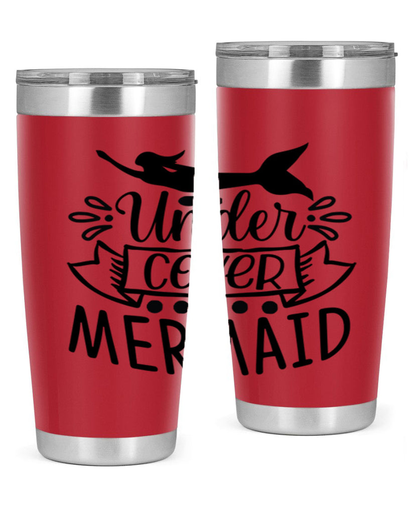 Under cover mermaid 645#- mermaid- Tumbler