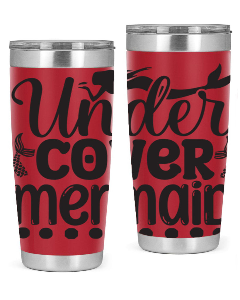 Under cover mermaid 649#- mermaid- Tumbler