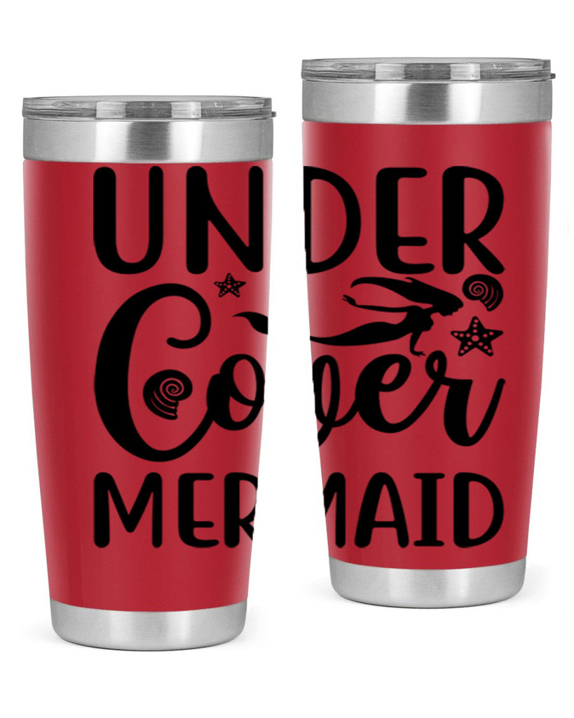 Under cover mermaid design 655#- mermaid- Tumbler