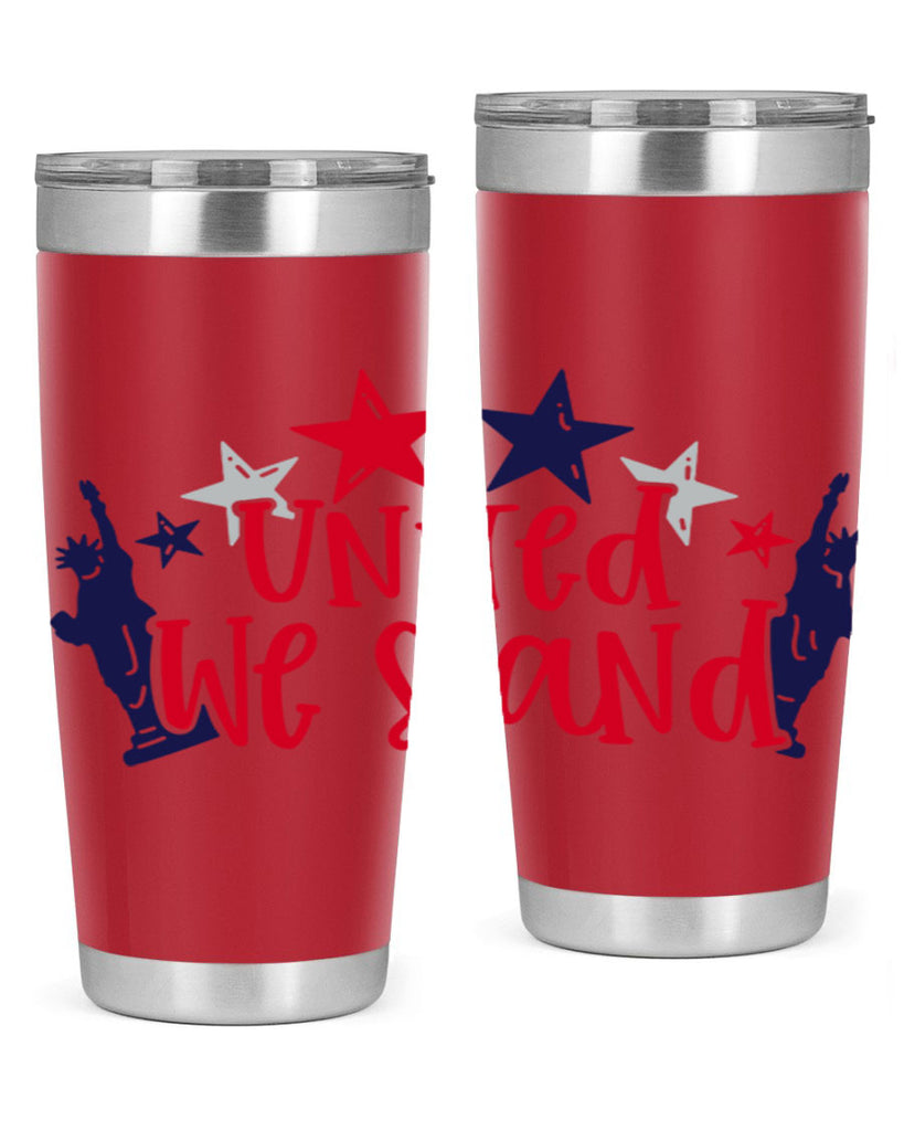 United We Stand Style 179#- Fourt Of July- Tumbler