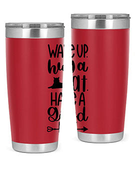 Wake Up Hug A Cat Style 108#- cat- Tumbler