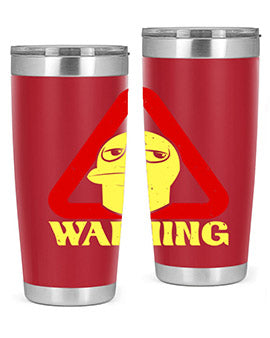Warning Style 12#- duck- Tumbler