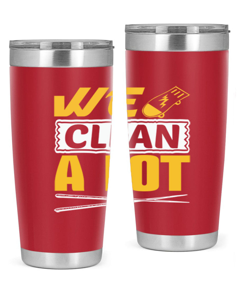 We clean a lot Style 10#- cleaner- tumbler