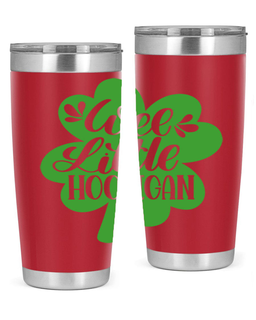 Wee Little Hooligan Style 16#- St Patricks Day- Tumbler
