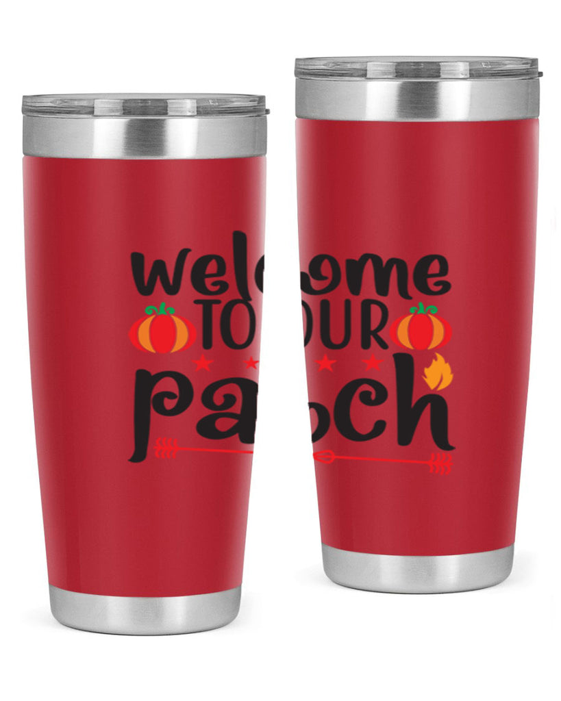 Welcometoourpatch 641#- fall- Tumbler