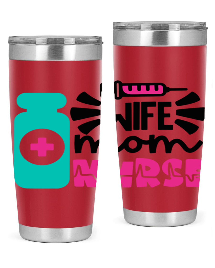 Wife Mom Nurse Style Style 10#- nurse- tumbler