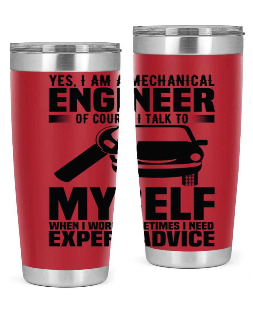 Yes I Am A Mechanical Style 1#- engineer- tumbler