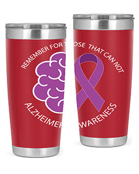 alzheimers awareness style 40#- alzheimers- Tumbler