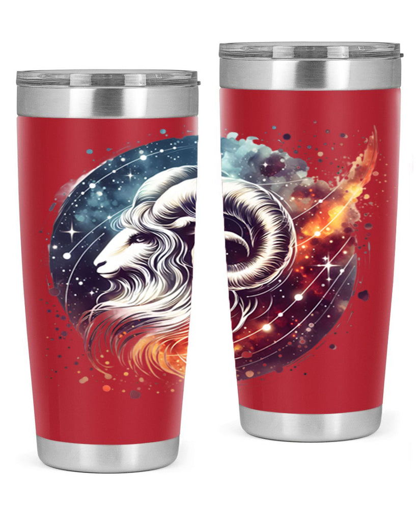 aries 124#- zodiac- Tumbler