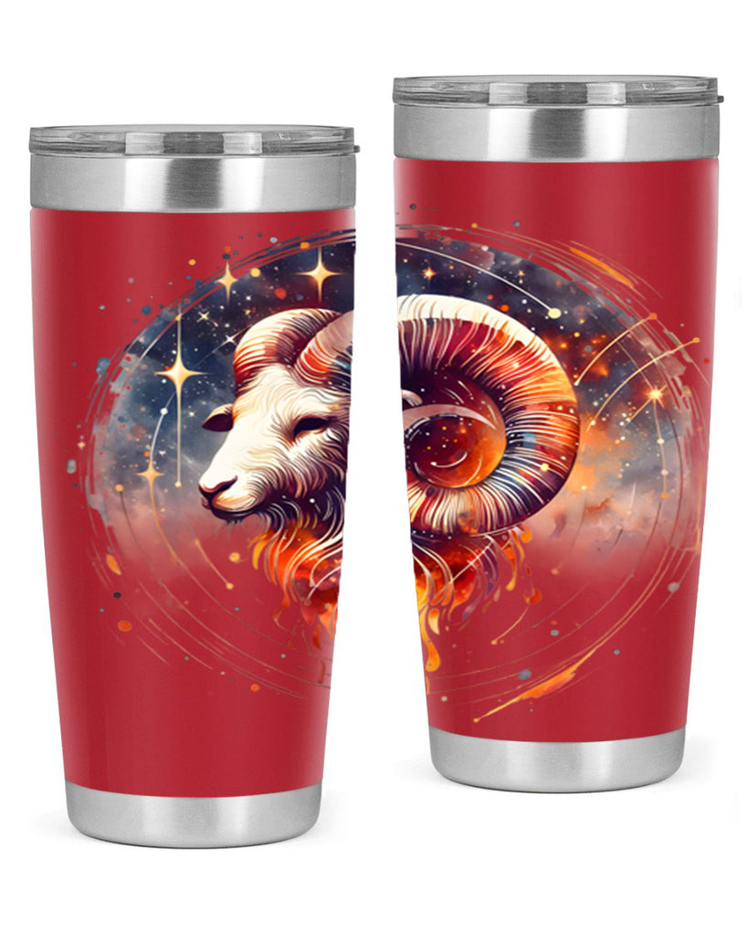 aries 125#- zodiac- Tumbler