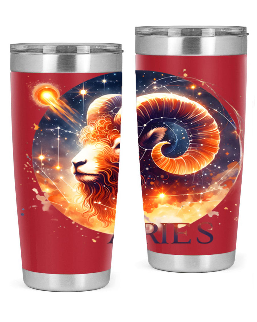 aries 130#- zodiac- Tumbler