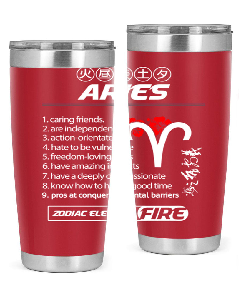 aries 137#- zodiac- Tumbler