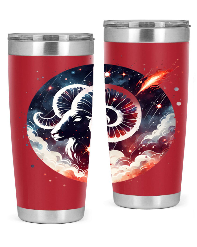 aries 140#- zodiac- Tumbler