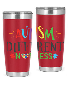 autism different not less Style 5#- autism- Tumbler