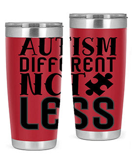 autism different not less Style 6#- autism- Tumbler