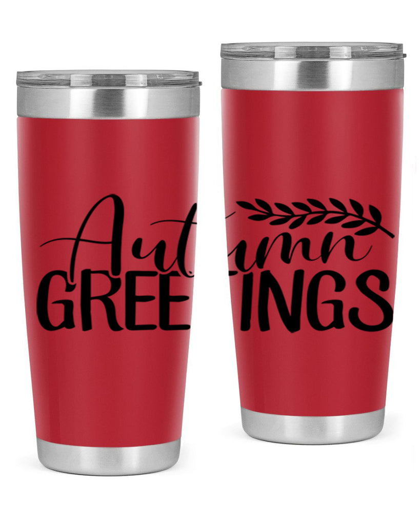 autumn greetings 13#- fall- Tumbler