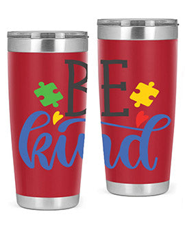 be kind Style 8#- autism- Tumbler