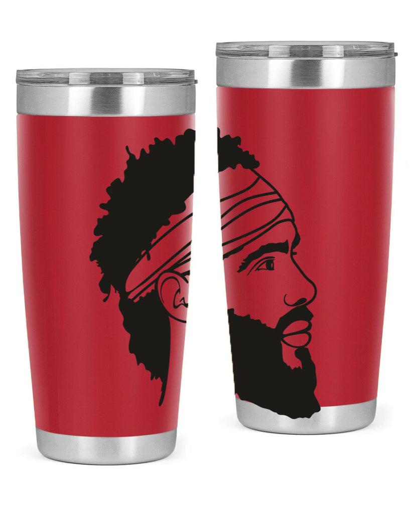 beardman 48#- black men - boys- tumbler