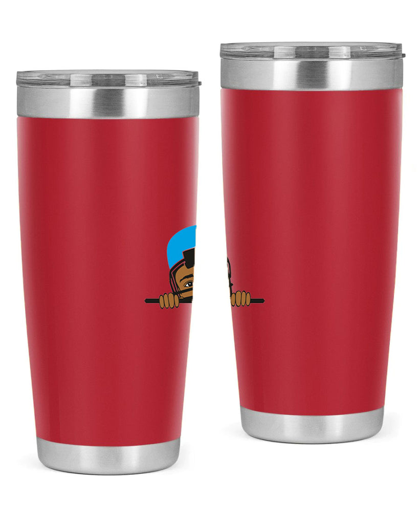 black boy 2#- black men - boys- tumbler