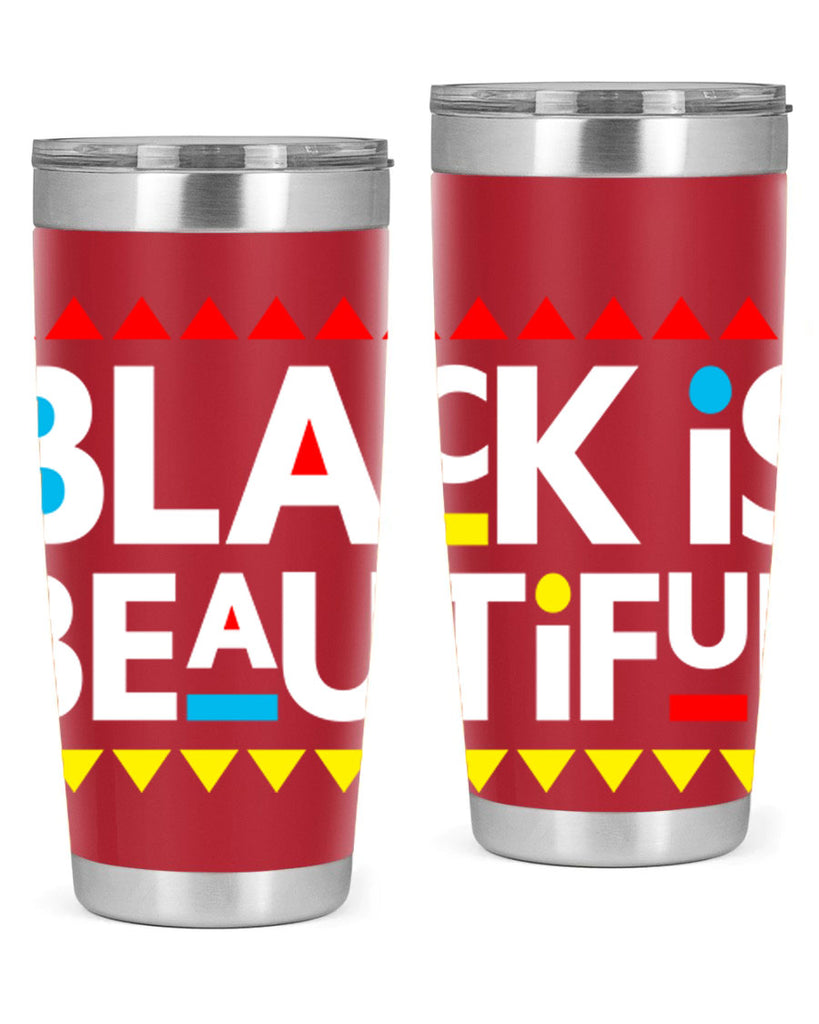 black is beautiful 235#- black words phrases- Cotton Tank