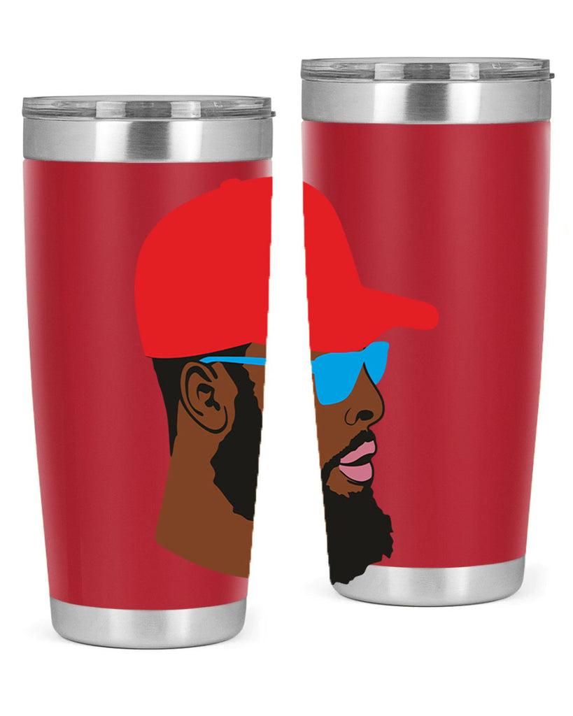 black man style 1#- black men - boys- tumbler