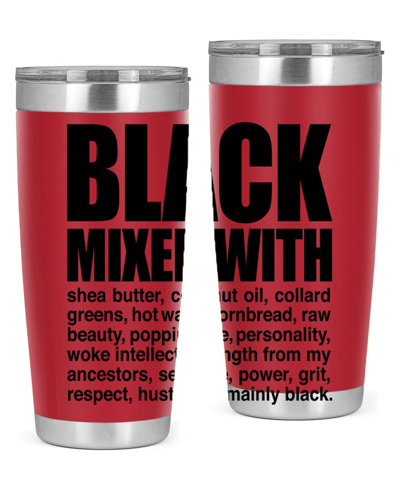 black mixed with 227#- black words phrases- Cotton Tank