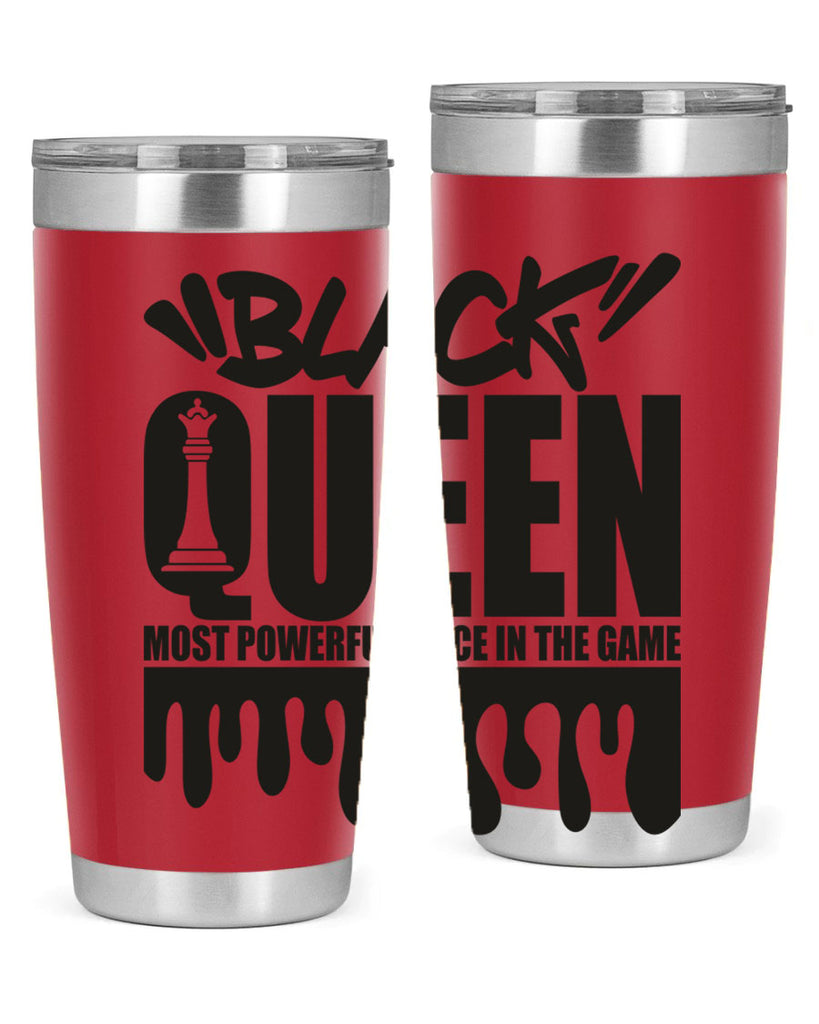 black queen 213#- black words phrases- Cotton Tank