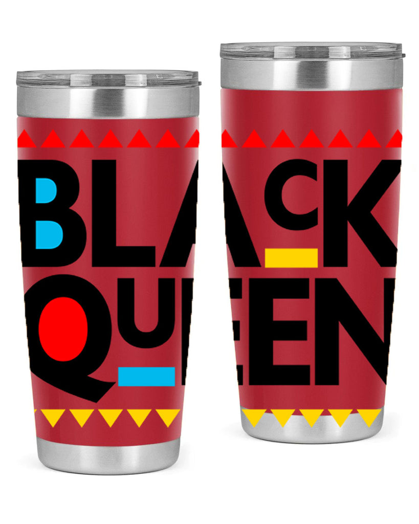 black queen 222#- black words phrases- Cotton Tank
