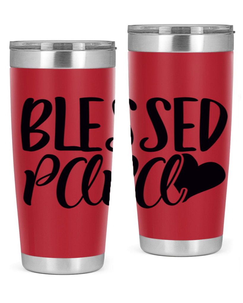 blessed papa 70#- grandpa - papa- Tumbler