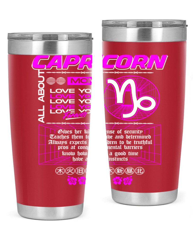 capricorn 208#- zodiac- Tumbler