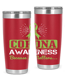 corona awareness because it matters Style 26#- corona virus- Tumbler