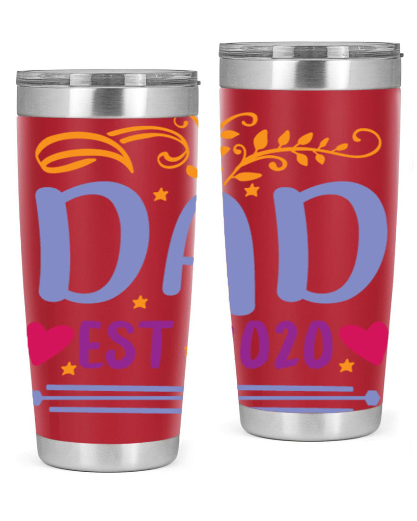 dad est 98#- fathers day- Tumbler