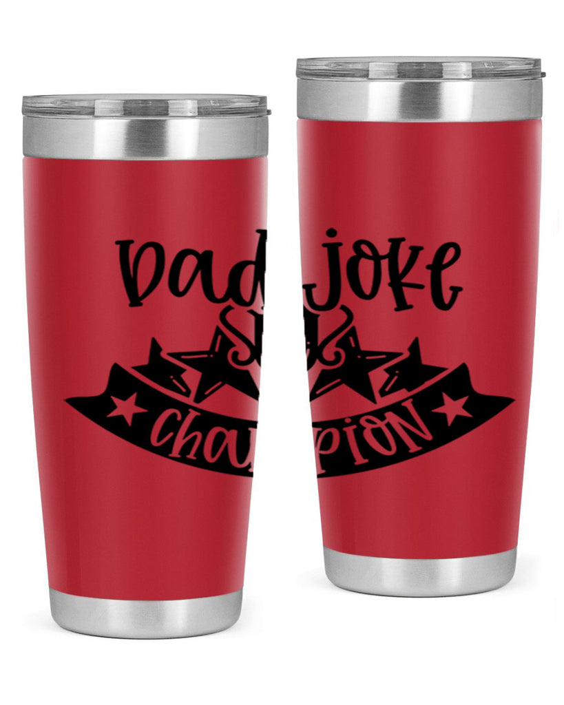 dad joke champion 66#- fathers day- Tumbler