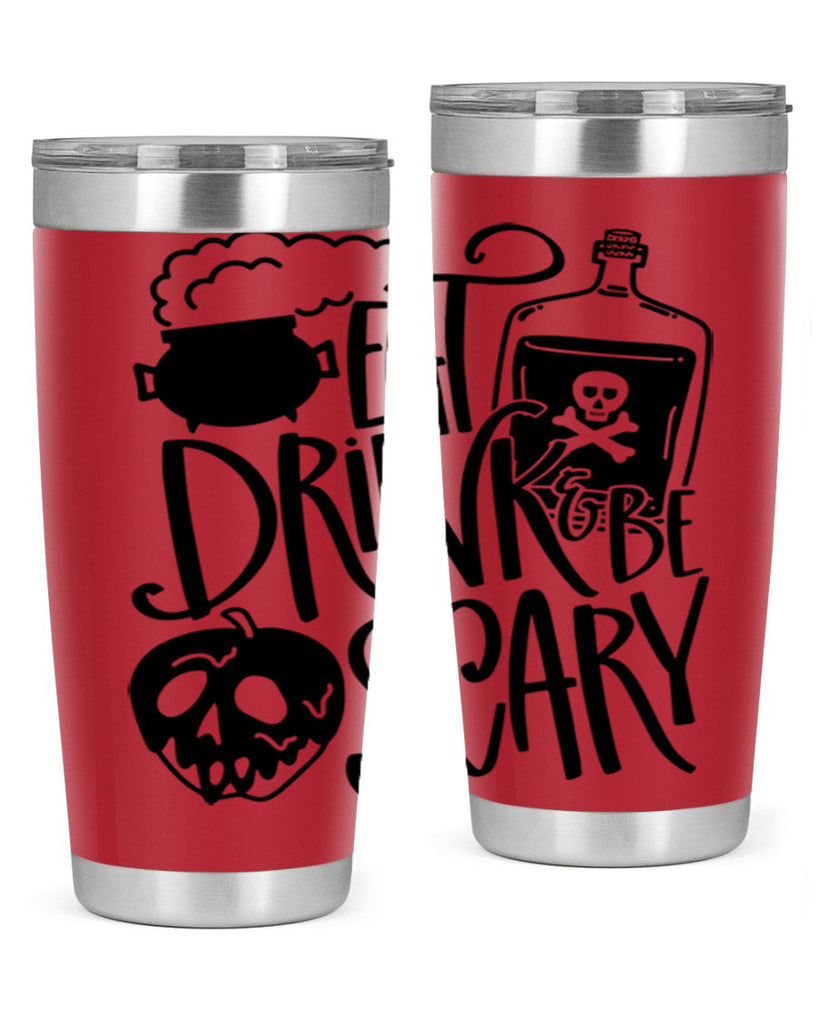 eat drink be scary 78#- halloween- Tumbler