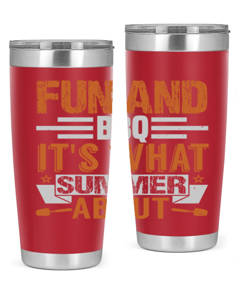 fun and bbq 44#- bbq- Tumbler