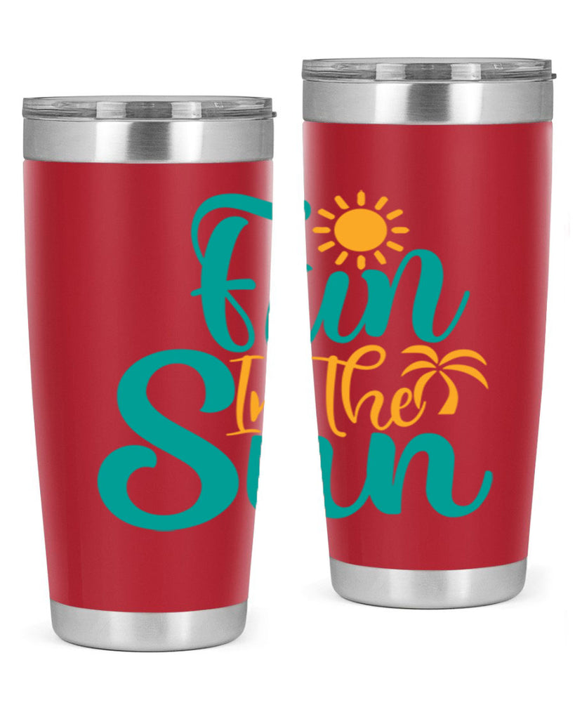 fun in the sun Style 104#- summer- Tumbler