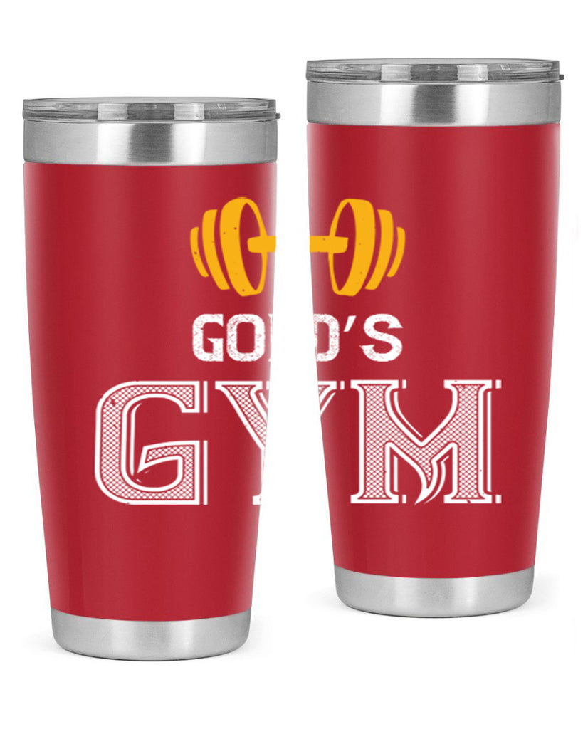 gold gym 101#- gym- Tumbler
