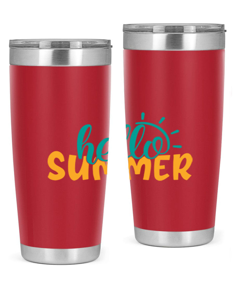 hello summer Style 97#- summer- Tumbler