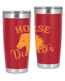 horse diabetes Style 34#- diabetes- Tumbler