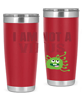 i am not a virus Style 36#- corona virus- Tumbler