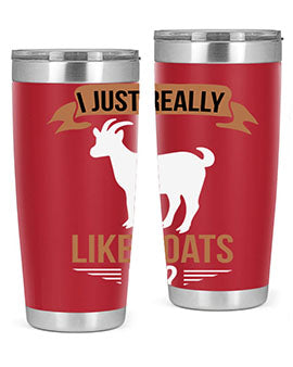 i just really like goats ok Style 3#- goat- Tumbler