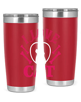 i love cat Style 56#- cat- Tumbler