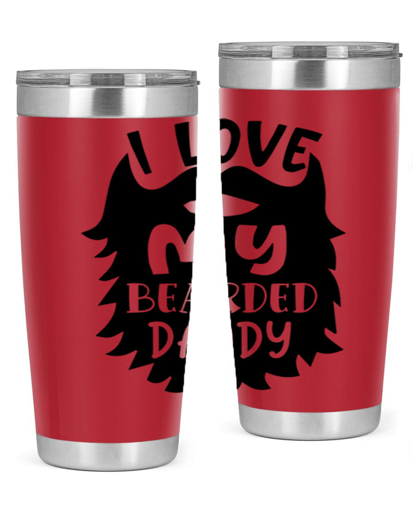 i love my bearded daddy Style 248#- baby- tumbler