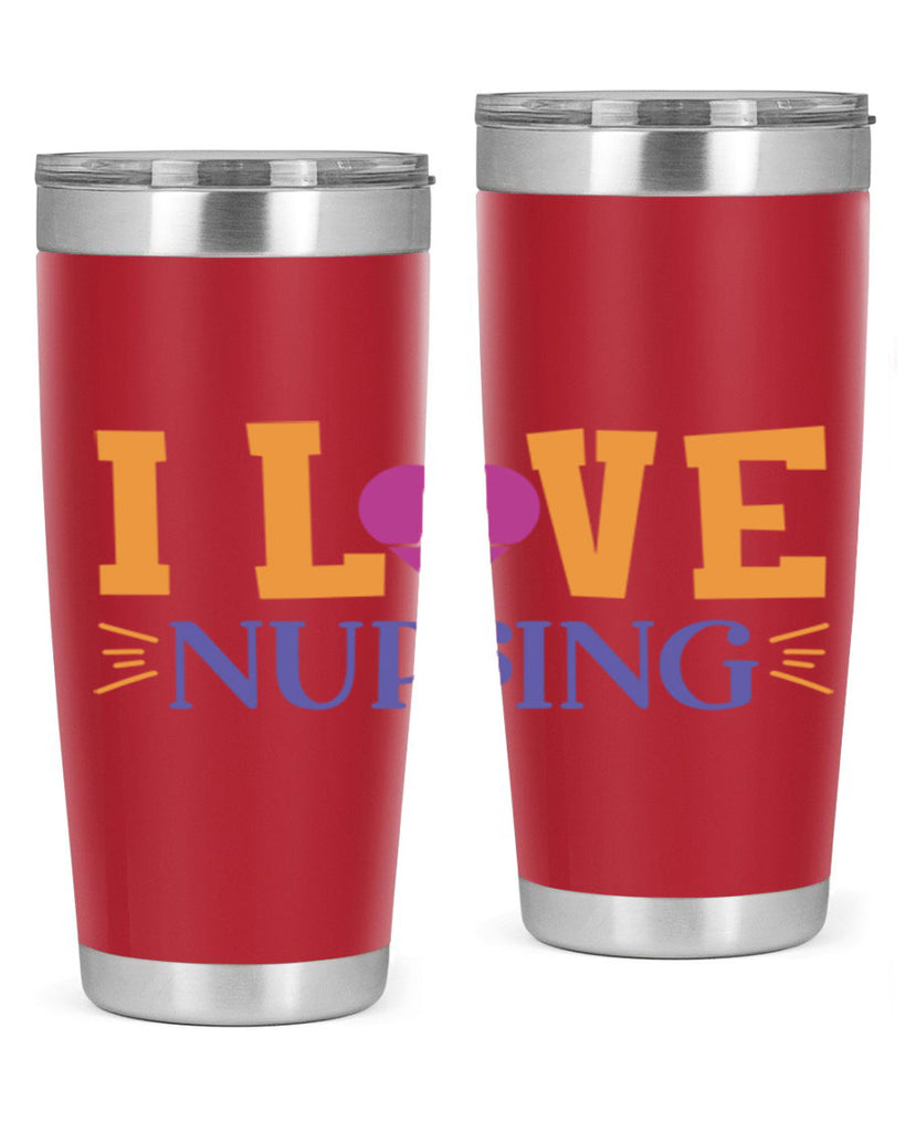 i love nursing Style 379#- nurse- tumbler