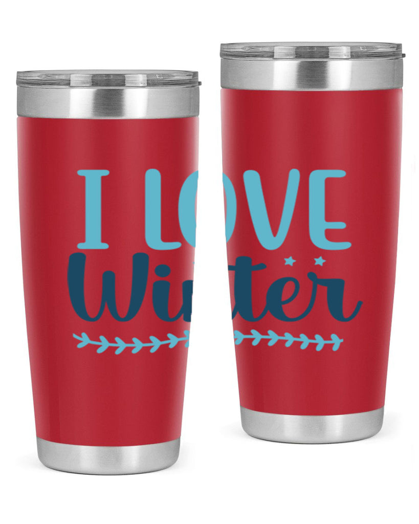 i love winter 226#- winter- Tumbler
