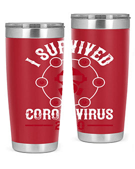 i survived coronavirus Style 32#- corona virus- Tumbler