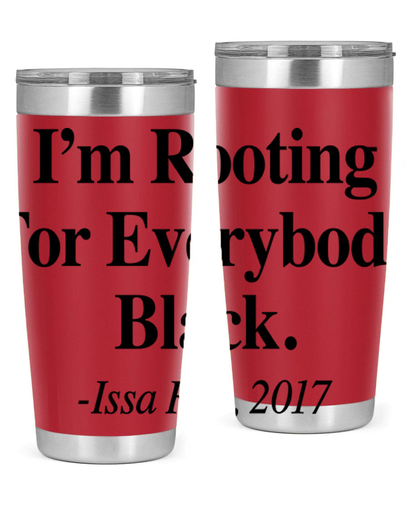 im  rooting for everybody black  109#- black words phrases- Cotton Tank