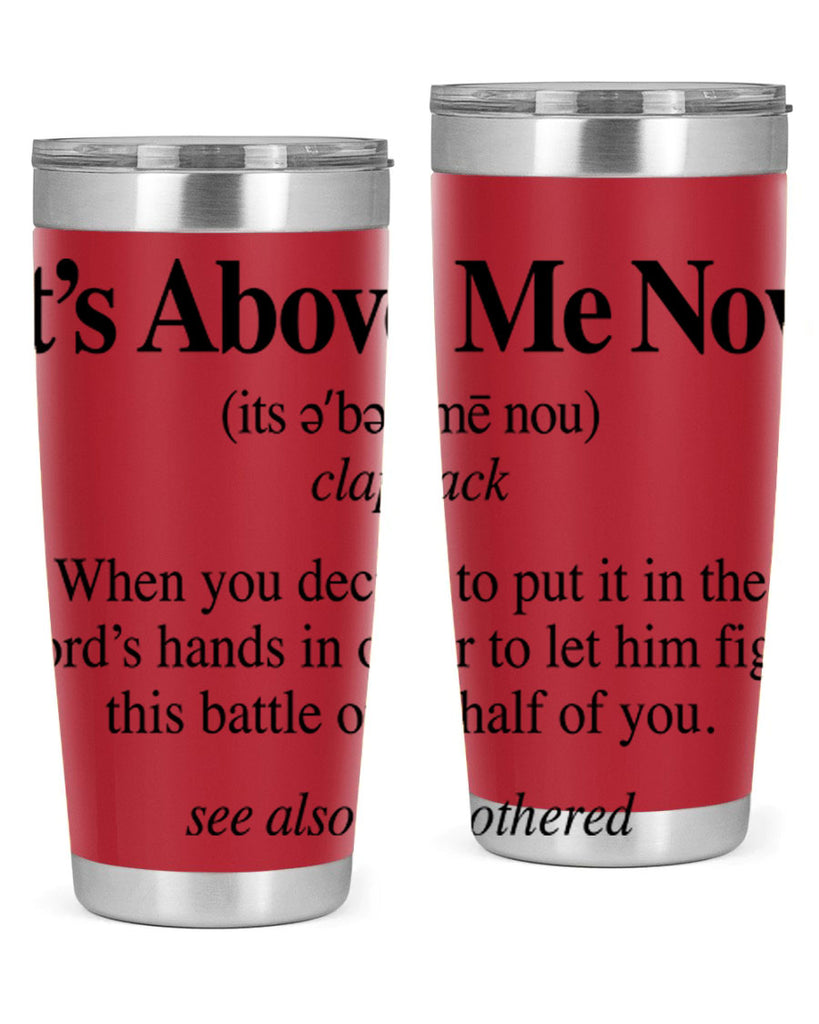 its above me now definition 104#- black words phrases- Cotton Tank